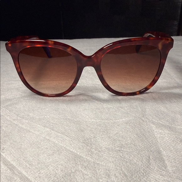 Longchamp Brown Tortoise Sunglasses - Picture 6 of 6